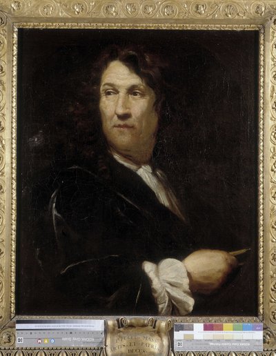 الرجل ذو الكومباس أو بورتريه غاسبار بوجيه (1615 - 1683 ، مهندس معماري فرنسي) (زيت على قماش) بواسطة بيير بوجيت