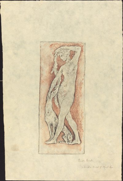 Diane au levrier (Diana and a Greyhound) بواسطة بيير روش