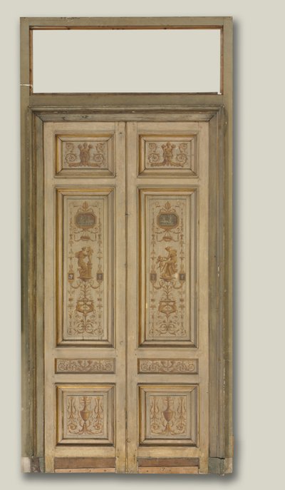 الأبواب ذات الأوراق المزدوجة ، 1790. بواسطة بيير روسو