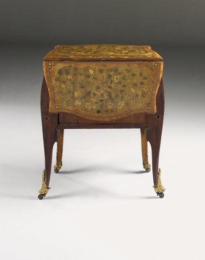 صوان لويس الخامس عشر ، c.1765-70 (ormolu mounted tulipwood، sycamore، amaranth & marquetry) (انظر أيضًا 463004 و 465390 و 465391) بواسطة بيير روسيل