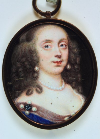 سيدة تدعى إليزابيث روجرز ، Viscountess Mansfield (لوحة مائية على العاج) بواسطة بيير سينياك