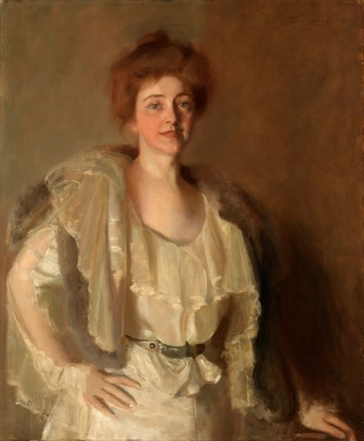 أليس بارني في White and Browns ، 1898. بواسطة بيير تروبيتزكوي