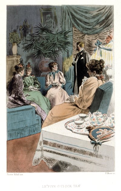 رسم توضيحي لـ "La Femme a Paris" بواسطة بيير فيدال