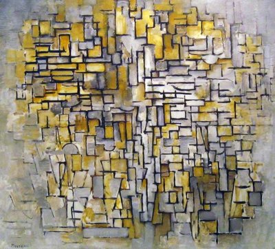 تكوين رقم السابع ، 1913. بقلم بيت موندريان 1872-1944 بواسطة Piet Mondrian