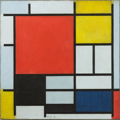 مطبوعات فنية بواسطة Piet Mondrian