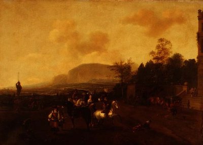 حفلة هوكينغ بواسطة بيتر (دائرة) Wouwermans