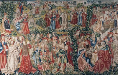مثل عمال الكرم حوالي 1500 (نسيج) بواسطة بيتر (استوديو) Coecke van Aelst