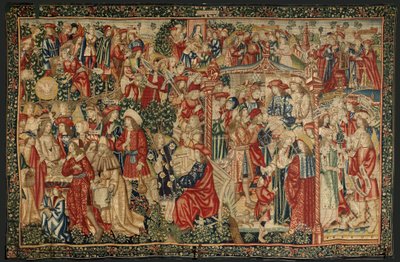 مثل عمال الكرم حوالي 1500 (نسيج) بواسطة بيتر (استوديو) Coecke van Aelst