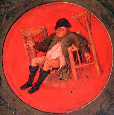 المثل الفلمنكي ، c1558-1560 بواسطة بيتر بروغل الأكبر