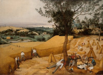الحصادون ، 1565. بواسطة بيتر بروغل الأكبر