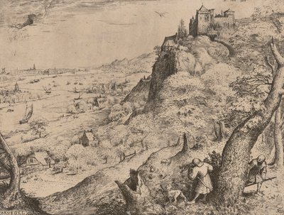 ذا رابيت هانت ، 1560. بواسطة بيتر بروغل الأكبر