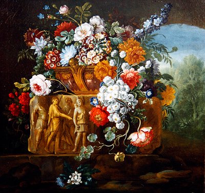 الورود والفاوانيا والأقحوان والزهور الأخرى بواسطة بيتر كاستيلز