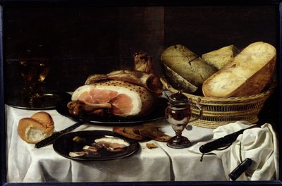 لا تزال الحياة مع لحم الخنزير بواسطة Pieter Claesz