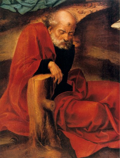 عذاب في الحديقة ، التفاصيل ، 1527-1530. بواسطة بيتر كويك فان إيلست