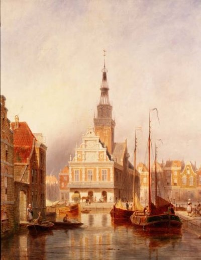 بيت الوزن ، الكمار ، هولندا بواسطة بيتر كورنيليس دومرسون