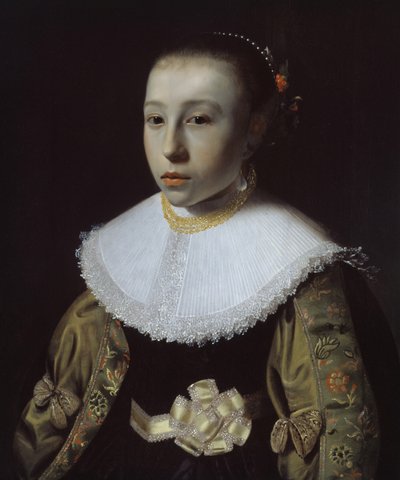صورة لفتاة صغيرة ، 1633-35 بواسطة Pieter Dubordieu