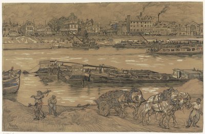 منظر لضفاف نهر السين بواسطة بيتر دوبونت