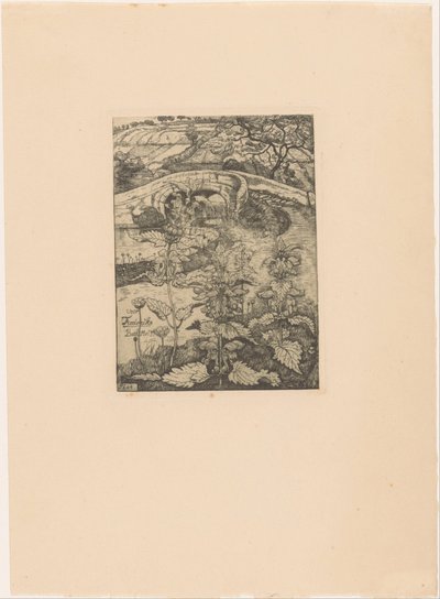 منظر التلال مع جسر في باث بواسطة بيتر دوبونت