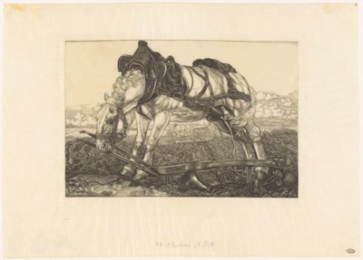 يستريح حصان المحراث بواسطة بيتر دوبونت