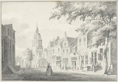 شارع القرية في بورين بواسطة Pieter Jan van Liender