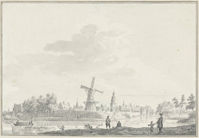 منظر لمدينة بورين بواسطة Pieter Jan van Liender
