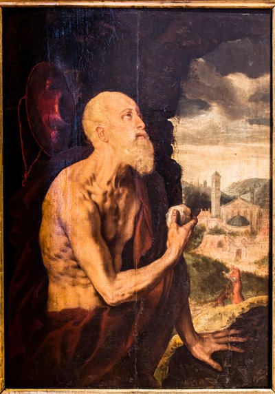القديس جيروم التائب بواسطة بيتر جانز. بوربوس