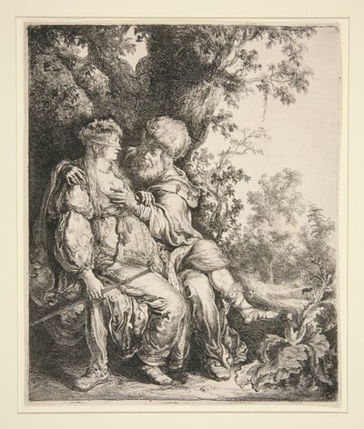 يهوذا وثامار بواسطة Pieter Lastman