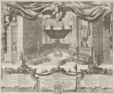 Gezicht in de Sint-Pietersbasiliek مسرح يمثل الجنايات التي وقعت في معبد القديس بطرس في مدينة روما (العنوان على وجوه) بواسطة بيتر شينك (أنا)