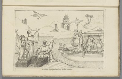 رحلة بحرية بعد حفل زفاف صيني محتويات Der Sineser شهوة Schiffarth nach dem hochzeit (العنوان على الكائن) الجمارك الصينية (عنوان المسلسل) بواسطة بيتر شينك (الثاني)