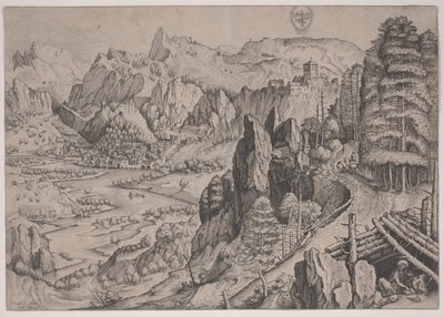 Magdalena Poenitens ، مطبوعة بواسطة Jan و Lucas van Duetecum بواسطة بيتر الأكبر (بعد) Brueghel