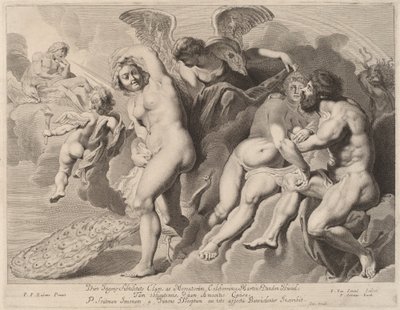 Ixion خدع جونو بواسطة Pieter van Sompel