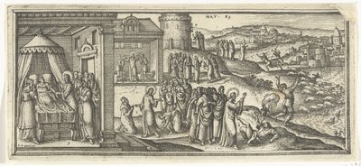 شفاء المسيح مشاهد من الكتاب المقدس (عنوان المسلسل) بواسطة بيتر فان دير بورشت (الأول)