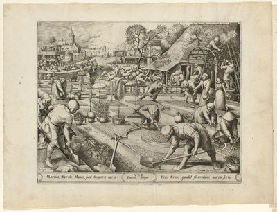 الربيع ، من فور سيزونز بواسطة Pieter van der Heyden