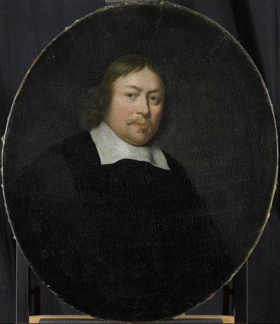 صورة لجيرارد فان بيرغن ، مدير غرفة روتردام لشركة الهند الشرقية الهولندية ، انتخب عام 1653 بواسطة بيتر فان دير ويرف