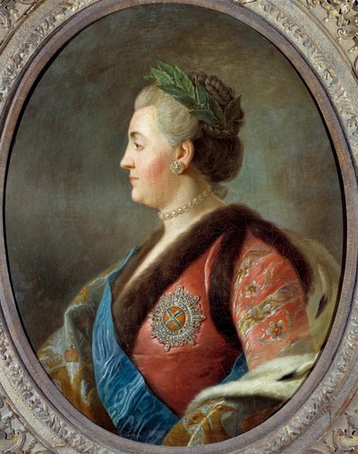 صورة لكاثرين الثانية (1729-1796) ، إمبراطور روسيا لوحة لبيترو أنطونيو روتاري (1707-1762) القرن الثامن عشر الشمس. 0،79x0،63 م - صورة لكاترين الثانية (1729-1796) ، إمبراطورة روسيا. لوحة بعد بيترو أنطونيو روتاري (1707-1762) ، لوحة فرنسية بواسطة بيترو أنطونيو (بعد) روتاري