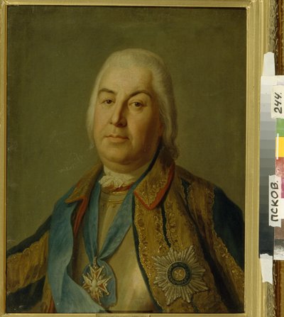 صورة الكونت Pyotr Semyonovich Saltykov ، 1760 بواسطة بيترو انطونيو روتاري