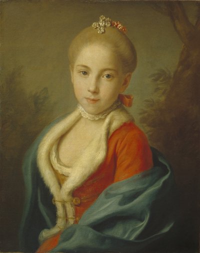 صورة الأميرة كاترين هولشتاين بيك 1750-1811 ، 1760-1762 بواسطة بيترو انطونيو روتاري