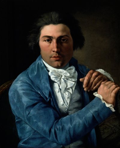 صورة للمهندس جوزيبي فالادير ، ج. 1795. بواسطة بيترو لابروزي