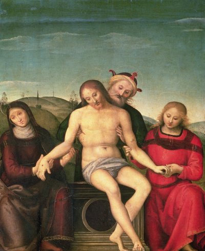 بيتا ، 1497 (درجة حرارة وزيت على لوحة) بواسطة Pietro Perugino