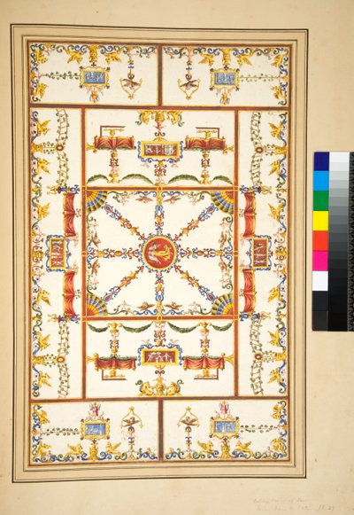 من Palazzo di Tito الموجود في حديقة الغرف السبع المتاخمة للحمامات على جبل Esquilino بواسطة بيترو سانتي بارتولي