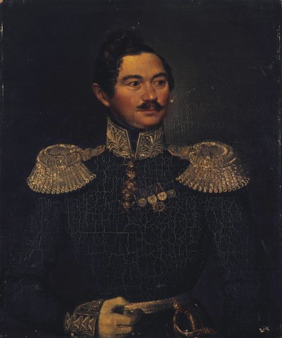 صورة الجنرال إيفان أليكسيفيتش أورلوف 1795-1874 ، 1835 بواسطة Pimen Nikitich Orlov