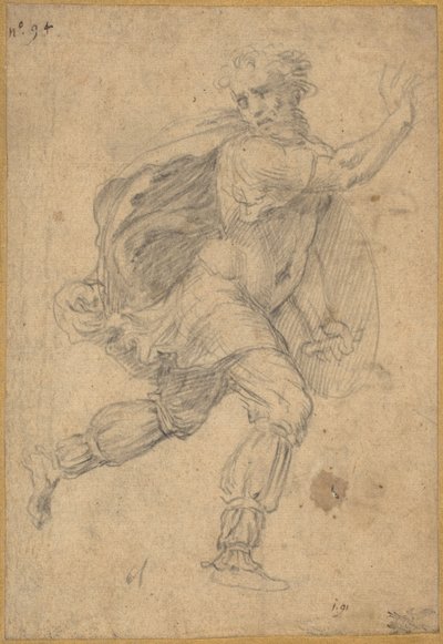 الهروب من البربري بواسطة Polidoro da Caravaggio
