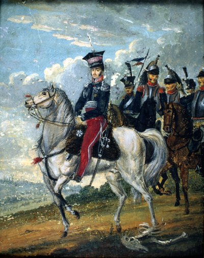 الأمير جوزيف أنطون بونياتوفسكي (1763-1813) مع أدلة ، c.1813 بواسطة المدرسة البولندية