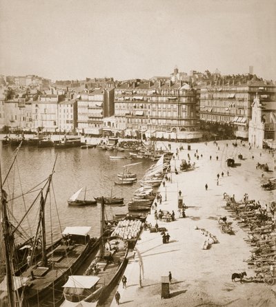 مرسيليا ، 20 أكتوبر 1887 بواسطة مصور برتغالي