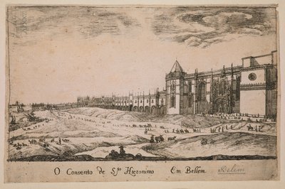 دير جيرونيموس في منطقة بيليم ، البرتغال 1662 بواسطة المدرسة البرتغالية