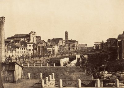 المنتدى ، روما ، 1853-56. بواسطة ربما بواسطة جين مارثا سانت جون.