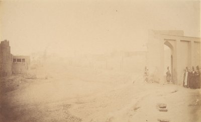 [منظر لتبريز] ، 1840 - 60. بواسطة ربما بواسطة لويجي بيسكي.