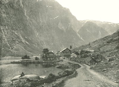 محطة الهاتف والفنادق ، Gudvangen ، النرويج ، 1895. بواسطة شركة بولتون وشركاه