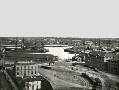 The Docks ، ساوثامبتون ، 1895. بواسطة شركة بولتون وشركاه