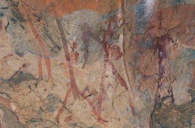 Human Figures (cave painting) بواسطة عصور ما قبل التاريخ